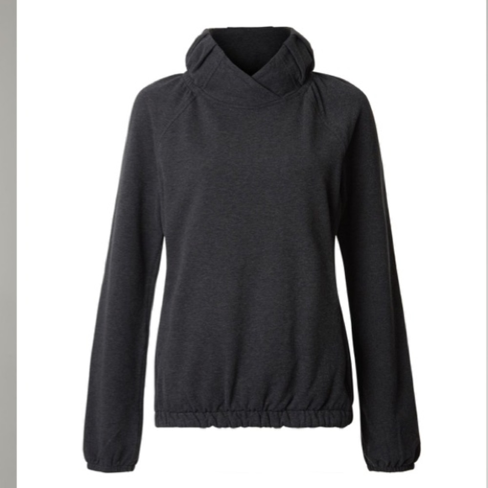 Lululemon After All Pullover Heathered Gray 4